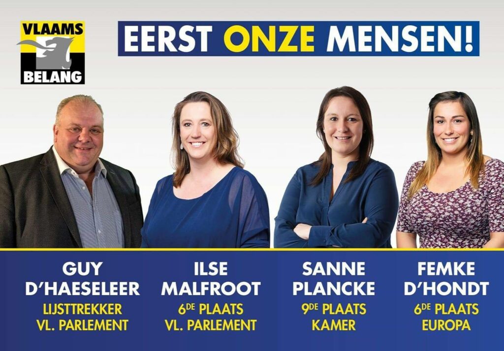 Vlaams Belang kandidaten Oost-Vlaanderen