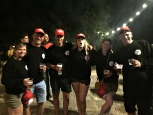 Team 605 back on track - nachtelijke aankomst