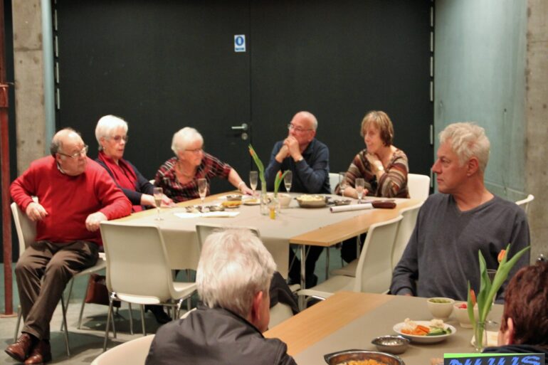 Genodigden nieuwjaarsreceptie Cultuurraad Lierde