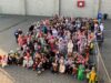 Dikketruiendag met leerlingen van basisschool De Kei te Lierde.