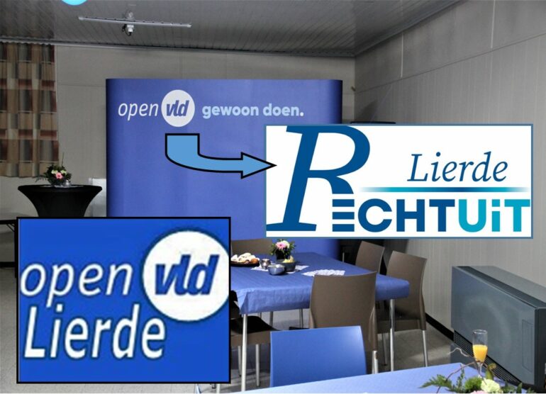 naamsverandering Open VLD Lierde naar Lierde RechtUit