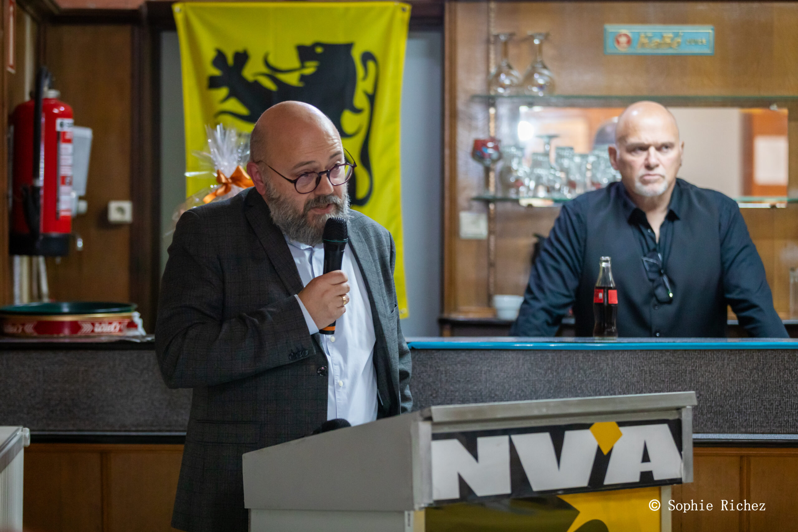 Voorzitter N-VA Ninove Steven Vanden Berghe