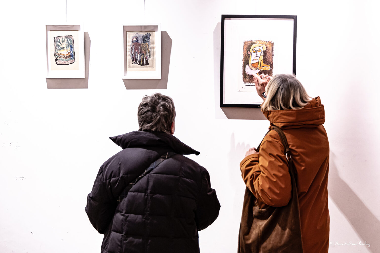 Vernissage Willy Roggeman - Paintings on paper