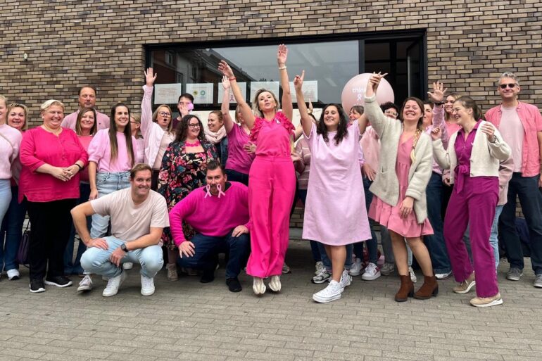 GO! MS Ninove zet zich in voor Think Pink