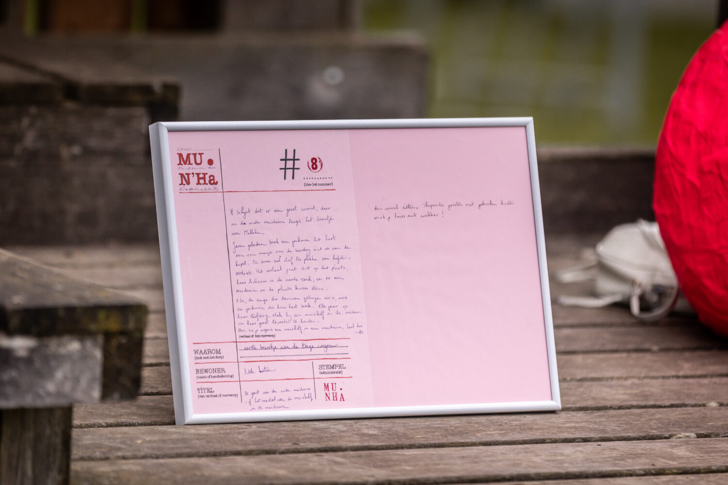 10 jaar MU.N'Ha'. De afkorting staat voor MUseum NederHasselt
