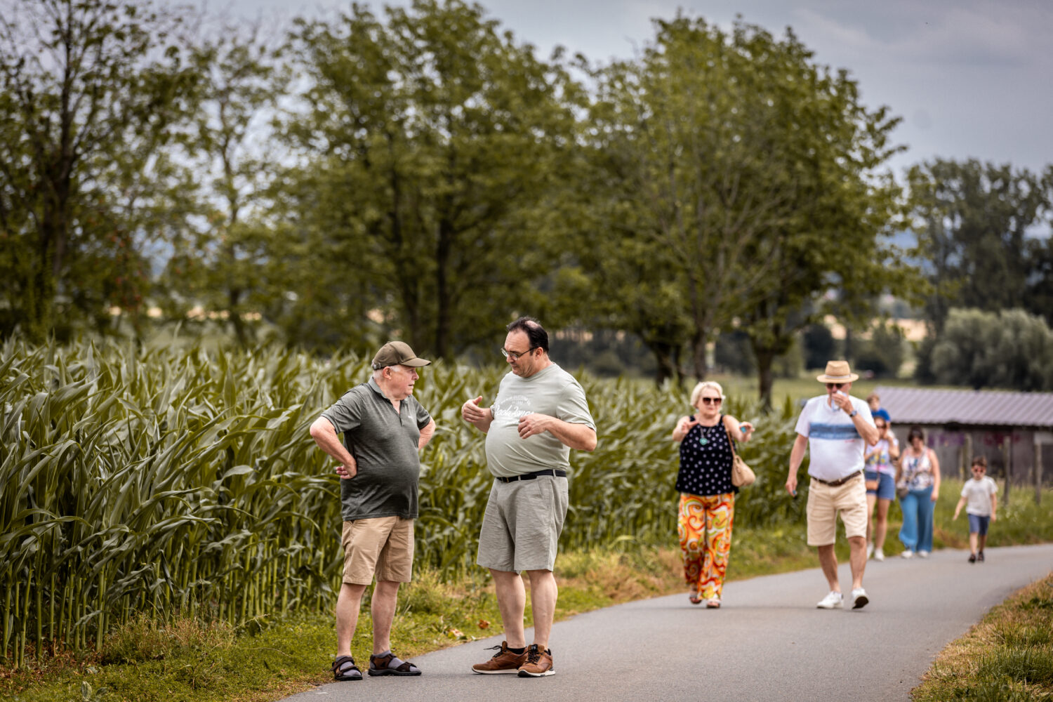 wandeling (twee trajecten) richting kapel