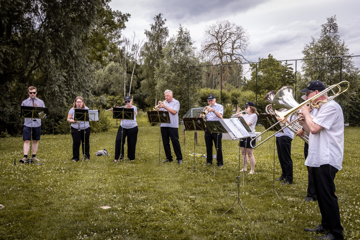 Harmonie Keva zorgde voor de muzikale omkadering