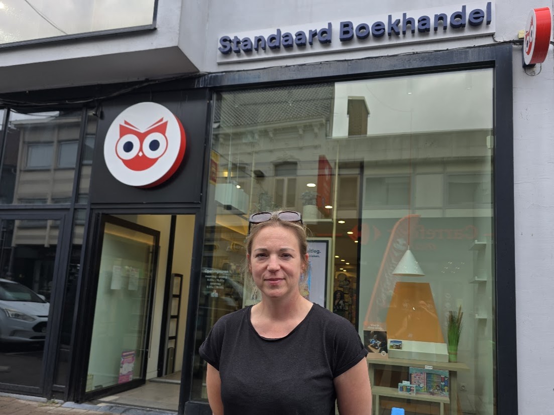Marieken Engelen wordt nieuwe uitbater van Standaard Boekhandel in Geraardsbergen