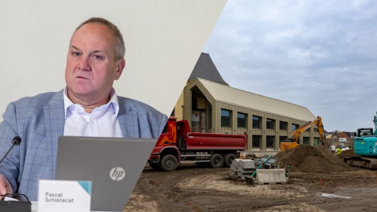 schepen Pascal Schietecat en Inghelantsite