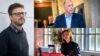 Joachim De Maeseneer (PVDA Ninove), schepen werner Somers en gouverneur van Oost-Vlaanderen Carina Van Cauter